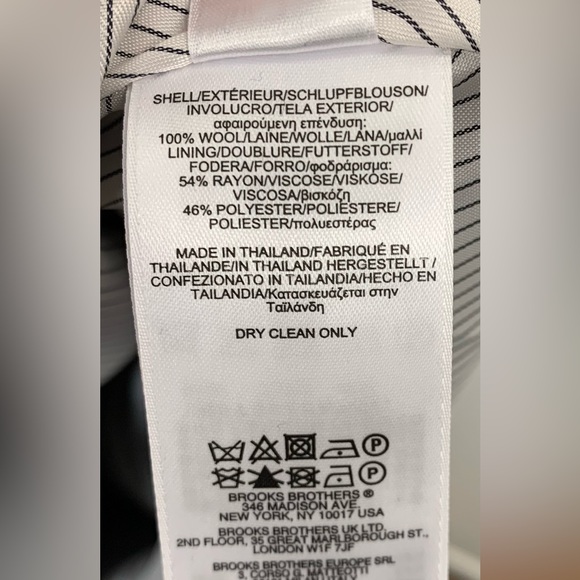 Brooks Brothers Red Fleece Striped Dress - Picture 8 of 9